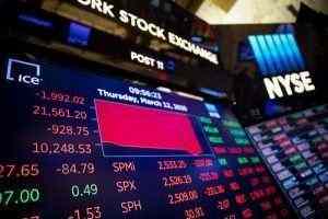 Futures decline again as coronavirus spread stirs contraction fears