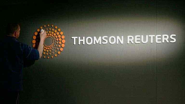 Thomson Reuter’s net profit rise during the third quarter